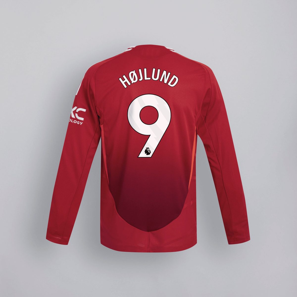 manchester united 2425 langarm home authentic trikot – 9 rasmus højlund Kollektion – Exklusive Manchester United FC Trikots und Fanartikel