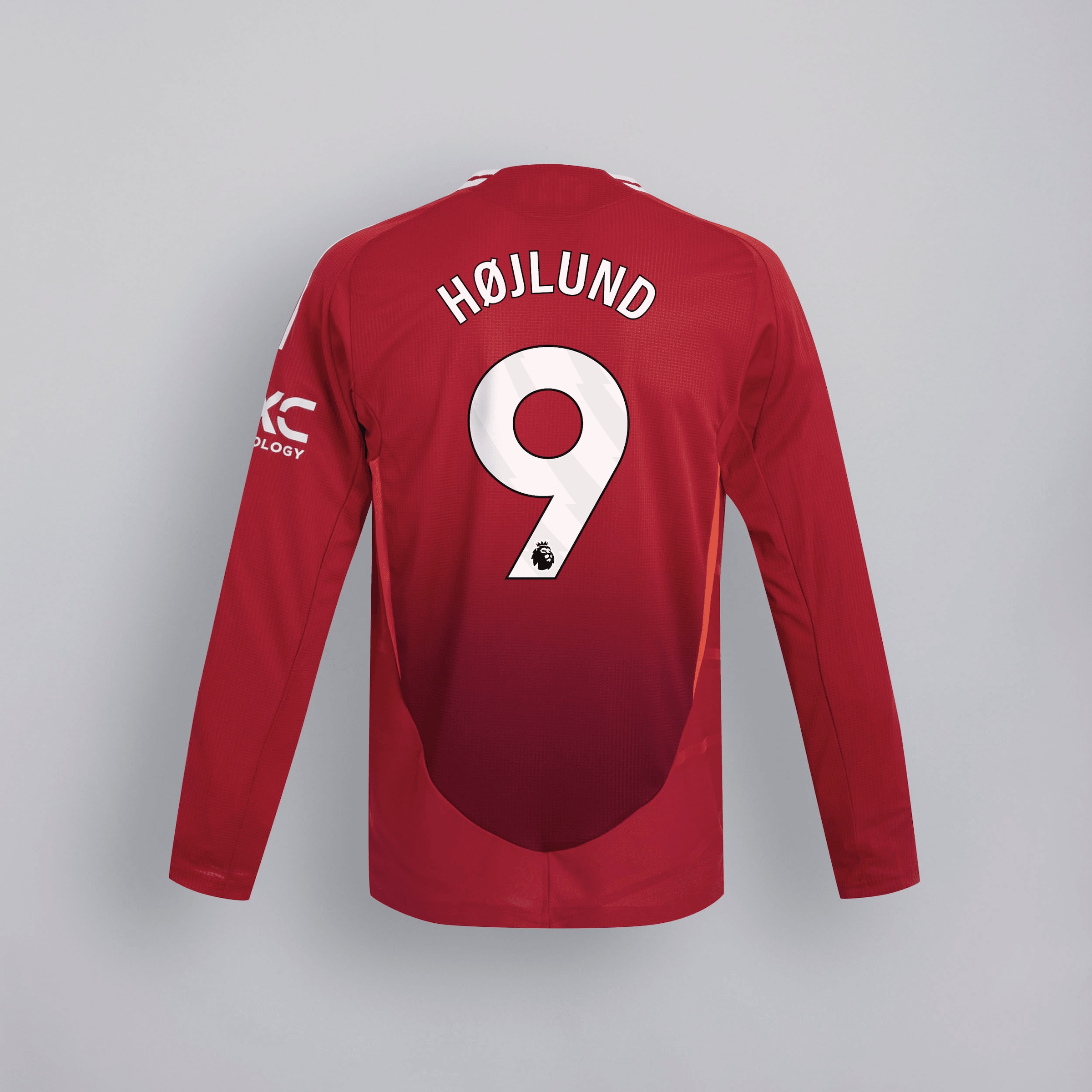 manchester united 2425 langarm home authentic trikot – 9 rasmus højlund Kollektion – Exklusive Manchester United FC Trikots und Fanartikel