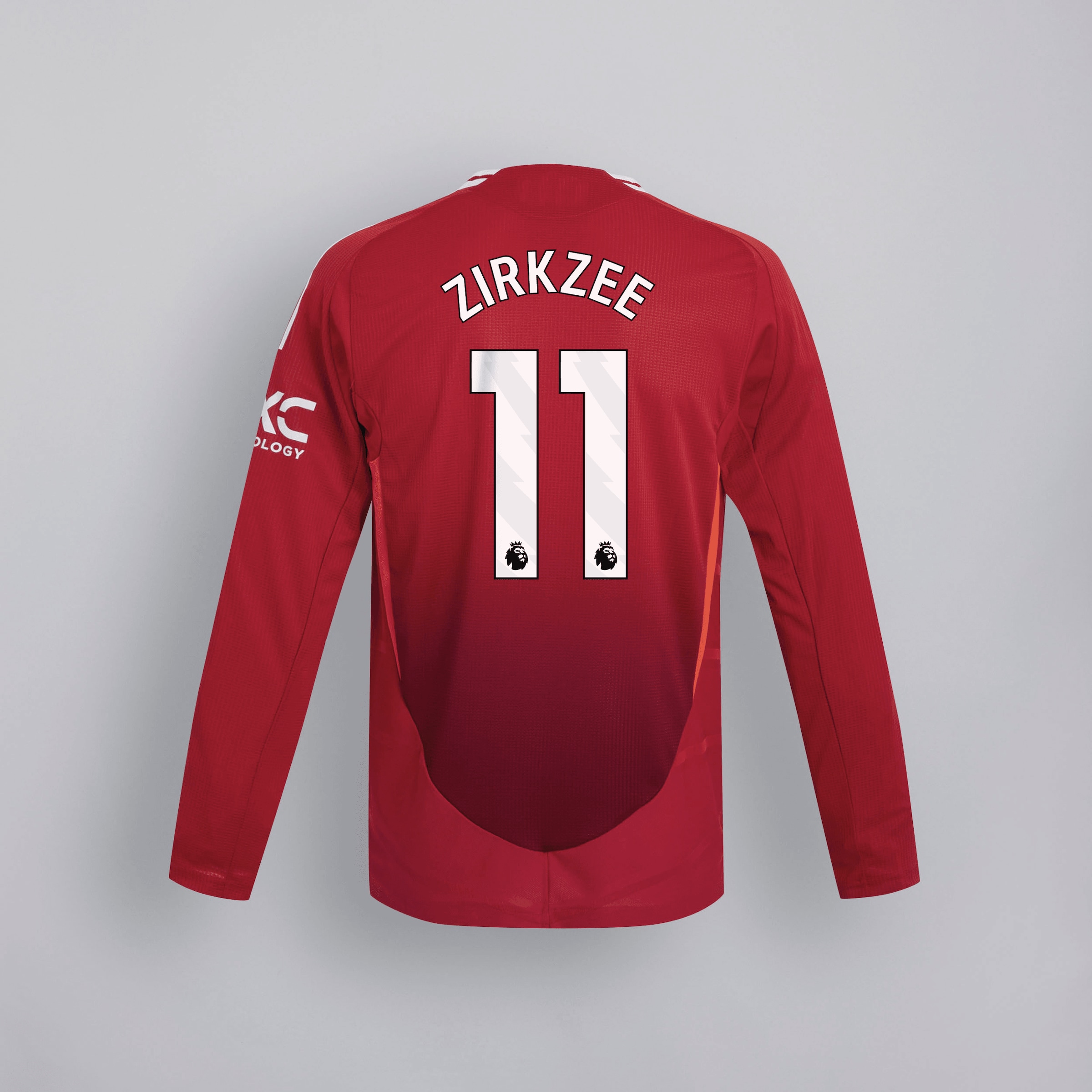 manchester united 2425 langarm home trikot – 11 joshua orobosa zirkzee Kollektion – Exklusive Manchester United FC Trikots und Fanartikel