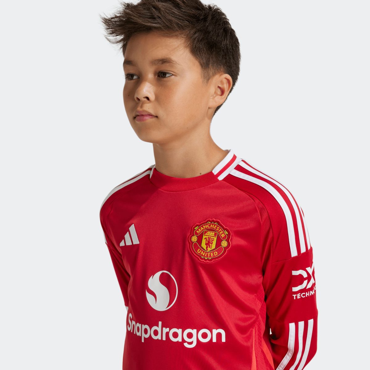 manchester united 2425 langarm home trikot kinder – 8 grace clinton Kollektion – Exklusive Manchester United FC Trikots und Fanartikel