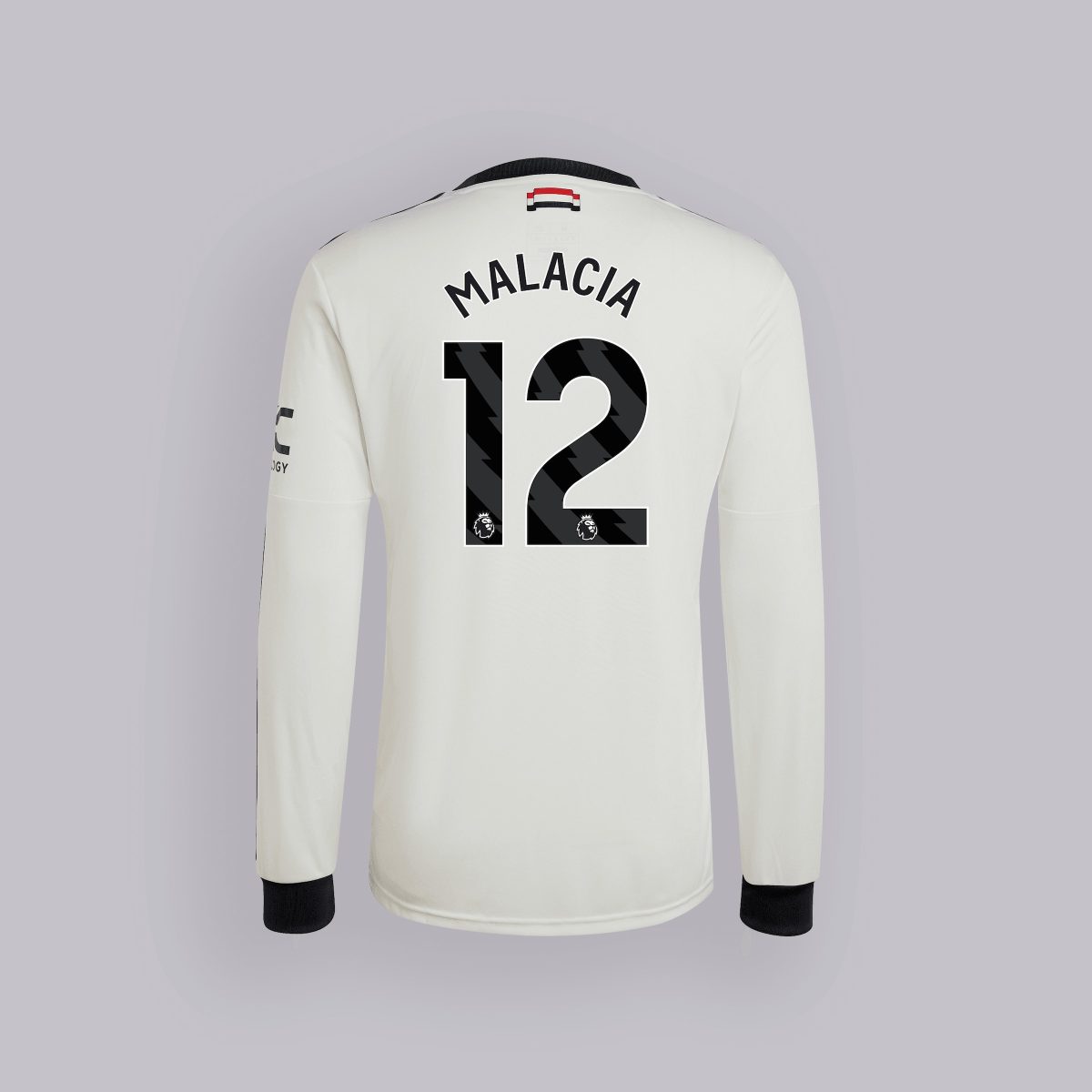 manchester united 2425 langarm third trikot – 12 tyrell malacia Kollektion – Exklusive Manchester United FC Trikots und Fanartikel