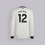 manchester united 2425 langarm third trikot – 12 tyrell malacia Kollektion – Exklusive Manchester United FC Trikots und Fanartikel