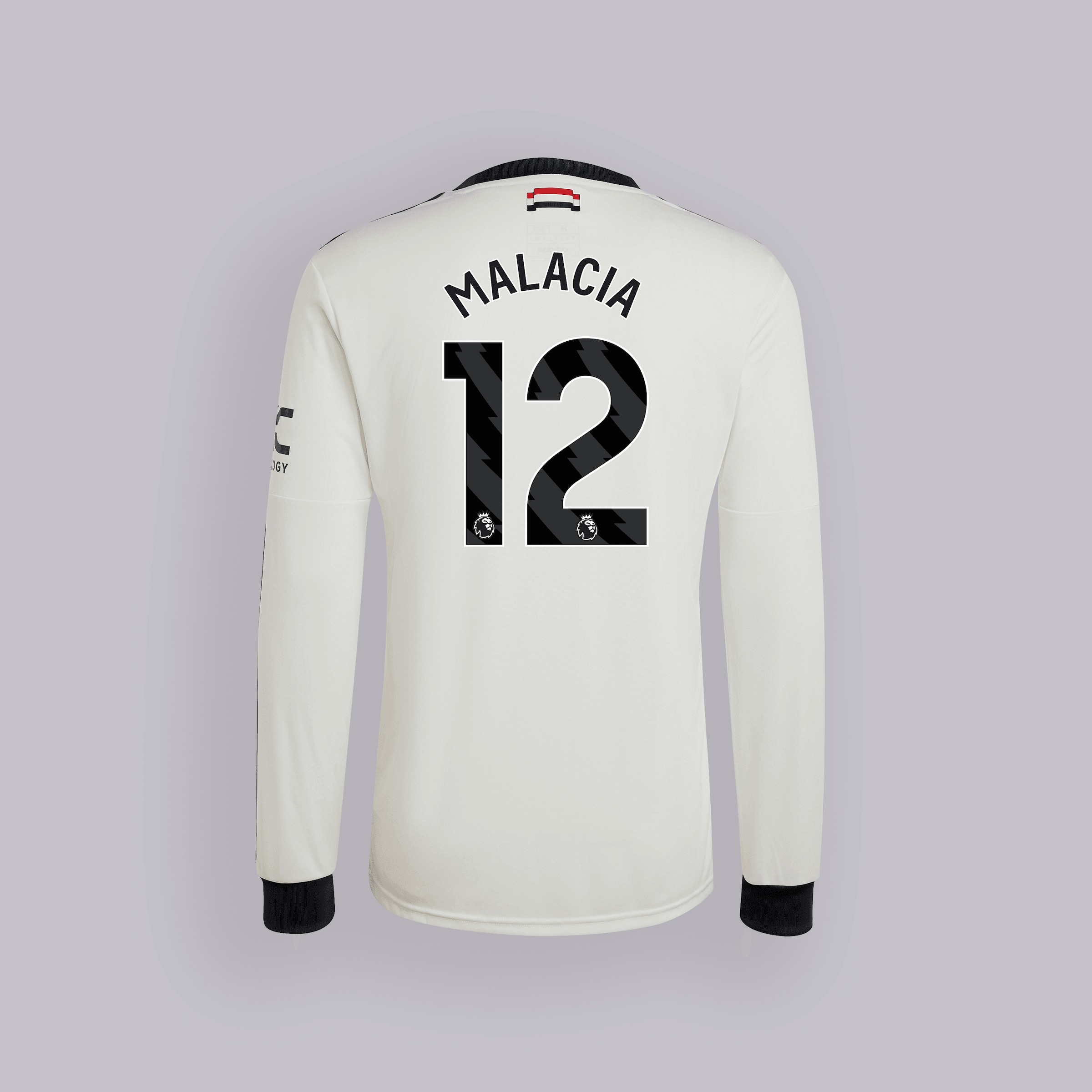 manchester united 2425 langarm third trikot – 12 tyrell malacia Kollektion – Exklusive Manchester United FC Trikots und Fanartikel