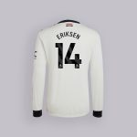 manchester united 2425 langarm third trikot – 14 christian eriksen Kollektion – Exklusive Manchester United FC Trikots und Fanartikel