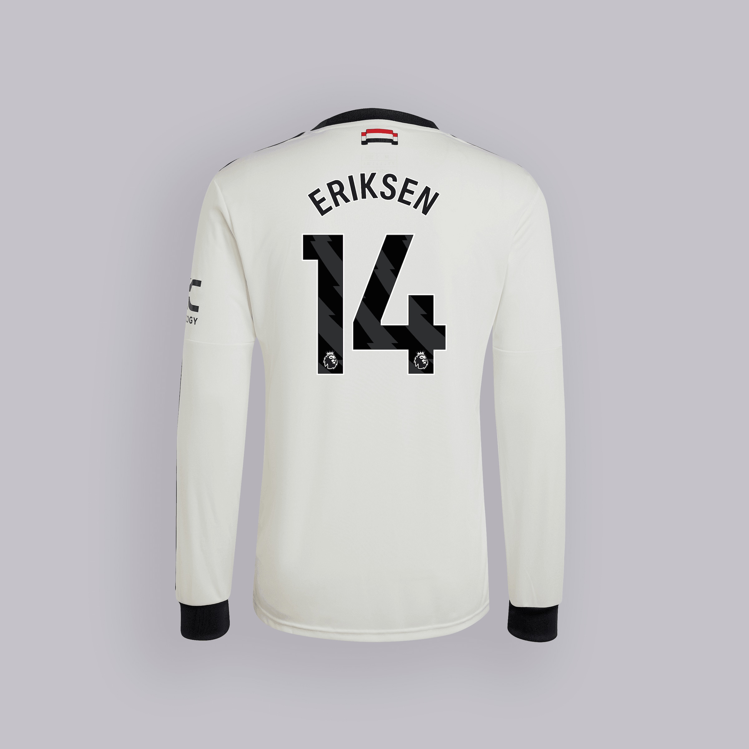manchester united 2425 langarm third trikot – 14 christian eriksen Kollektion – Exklusive Manchester United FC Trikots und Fanartikel