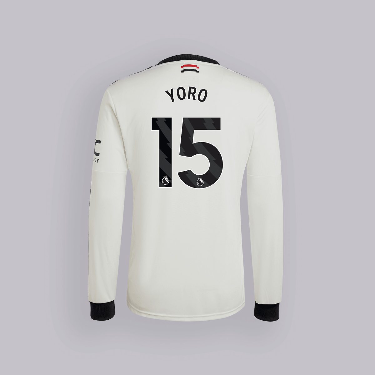 manchester united 2425 langarm third trikot – 15 leny yoro Kollektion – Exklusive Manchester United FC Trikots und Fanartikel