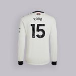 manchester united 2425 langarm third trikot – 15 leny yoro Kollektion – Exklusive Manchester United FC Trikots und Fanartikel