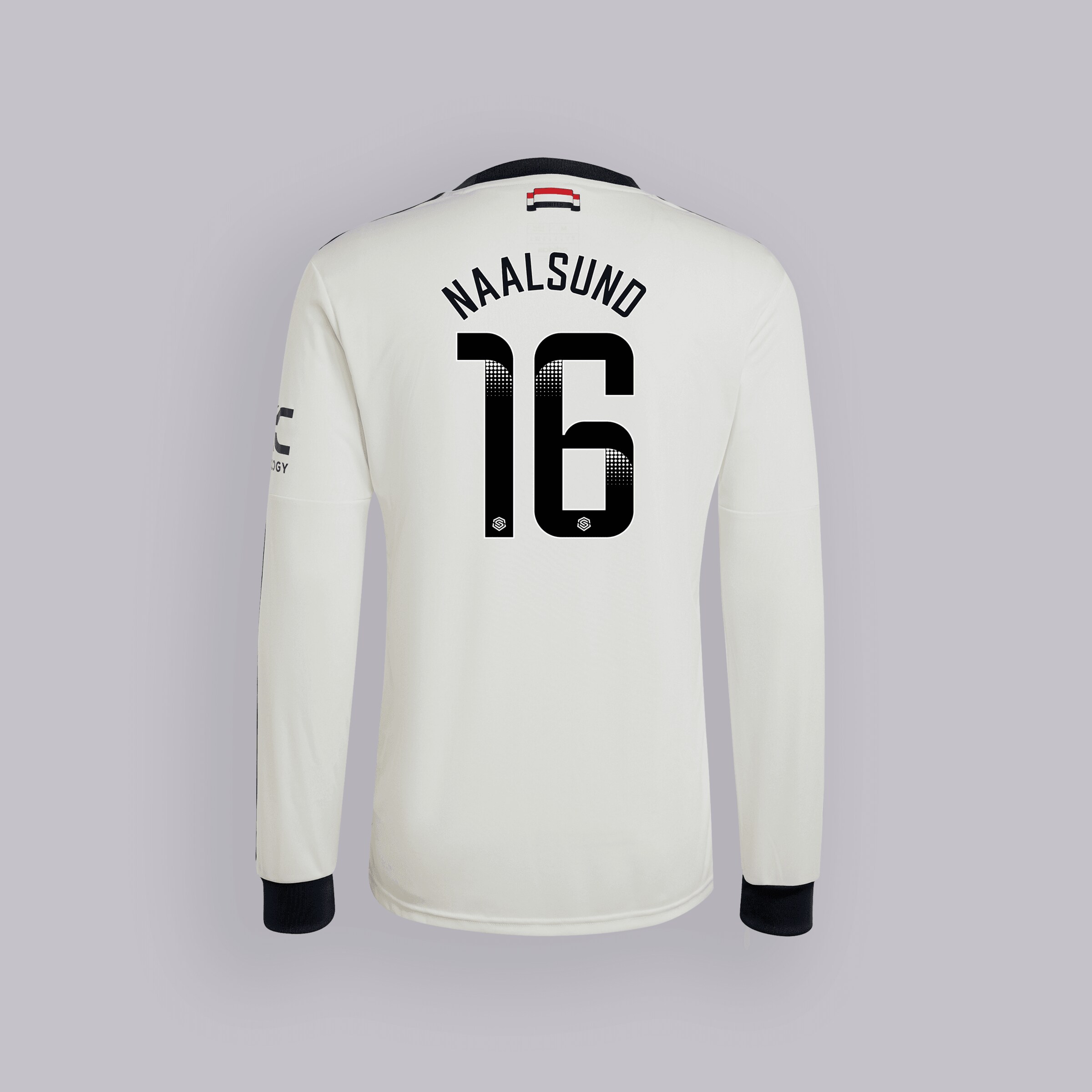 manchester united 2425 langarm third trikot – 16 lisa naalsund Kollektion – Exklusive Manchester United FC Trikots und Fanartikel
