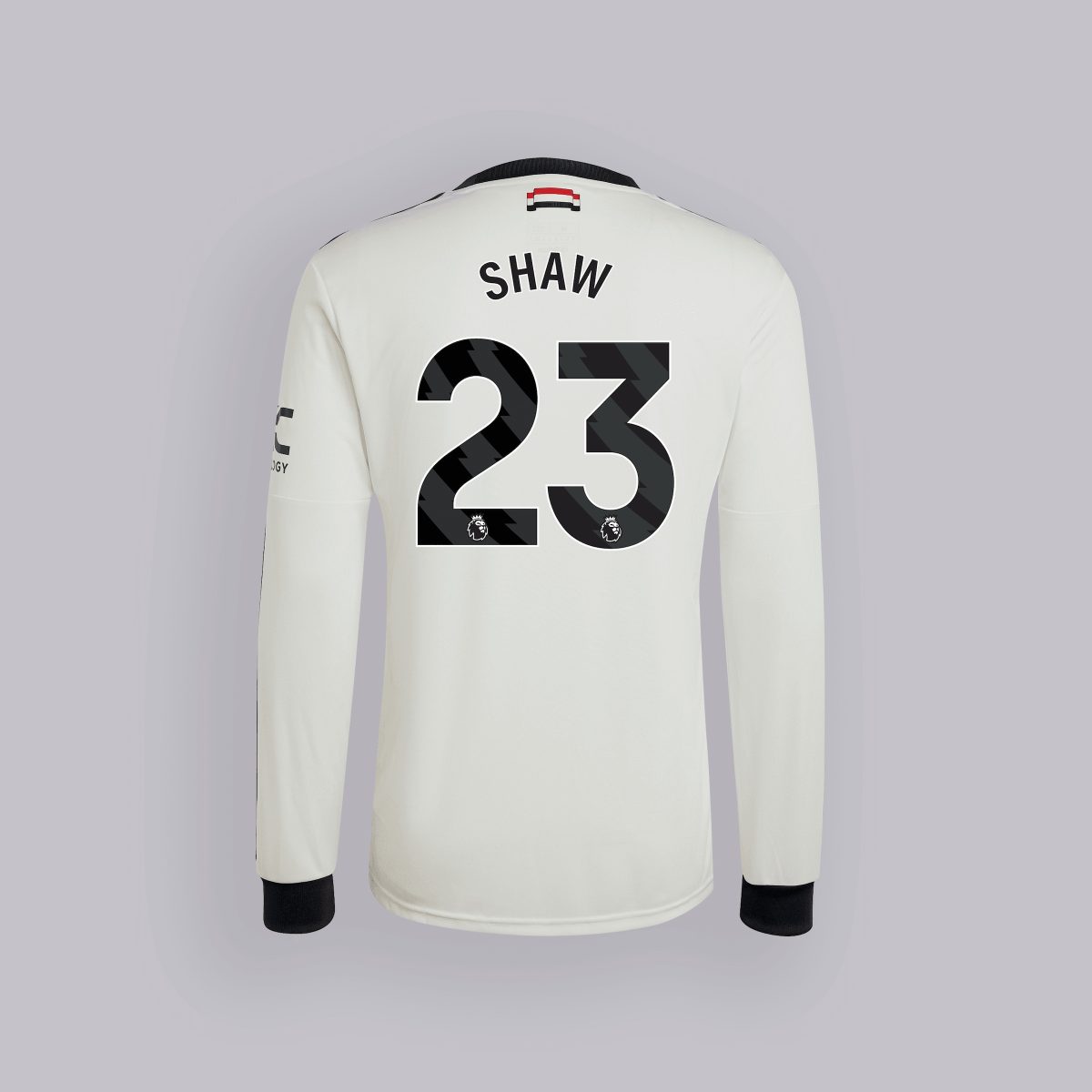 manchester united 2425 langarm third trikot – 23  luke shaw Kollektion – Exklusive Manchester United FC Trikots und Fanartikel