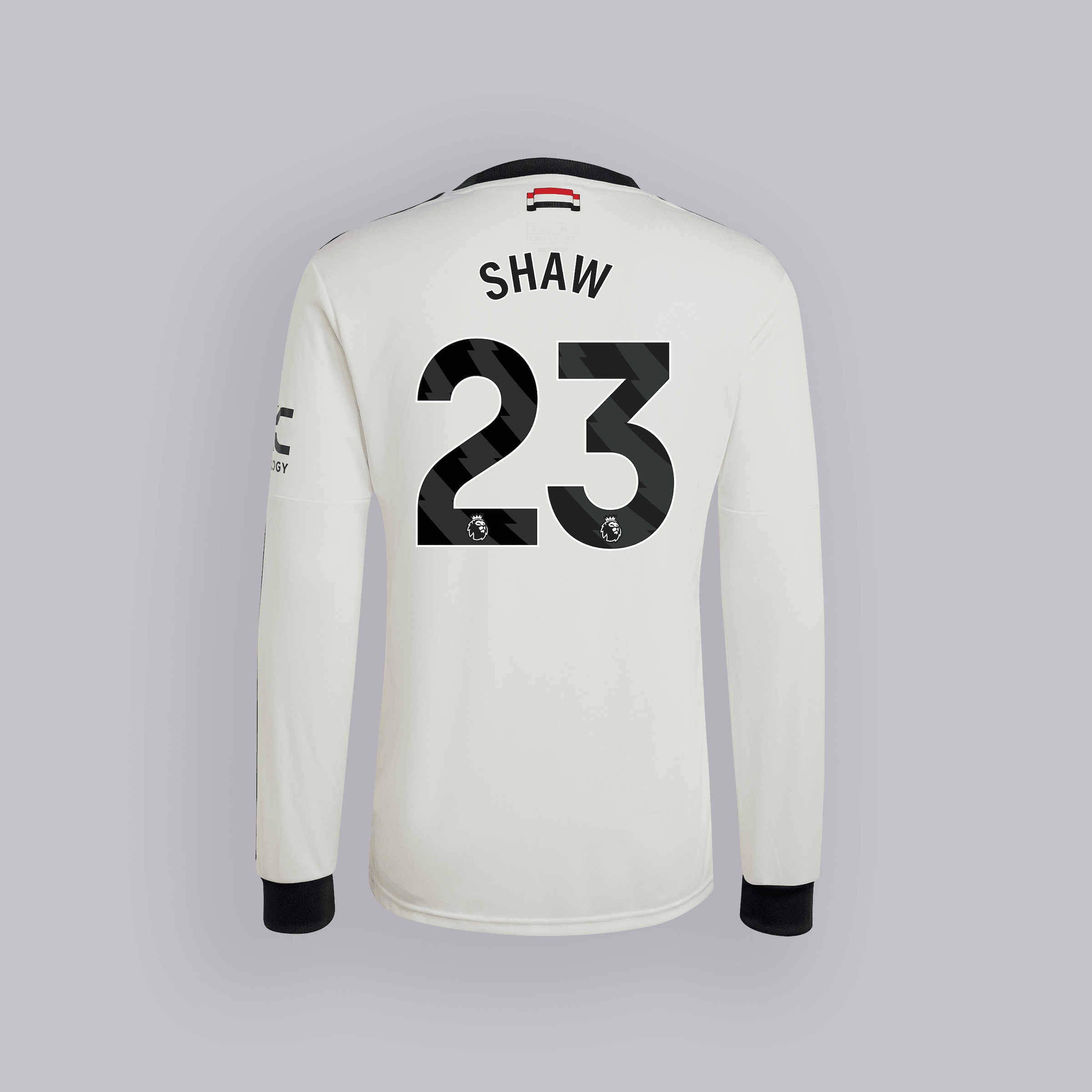 manchester united 2425 langarm third trikot – 23  luke shaw Kollektion – Exklusive Manchester United FC Trikots und Fanartikel