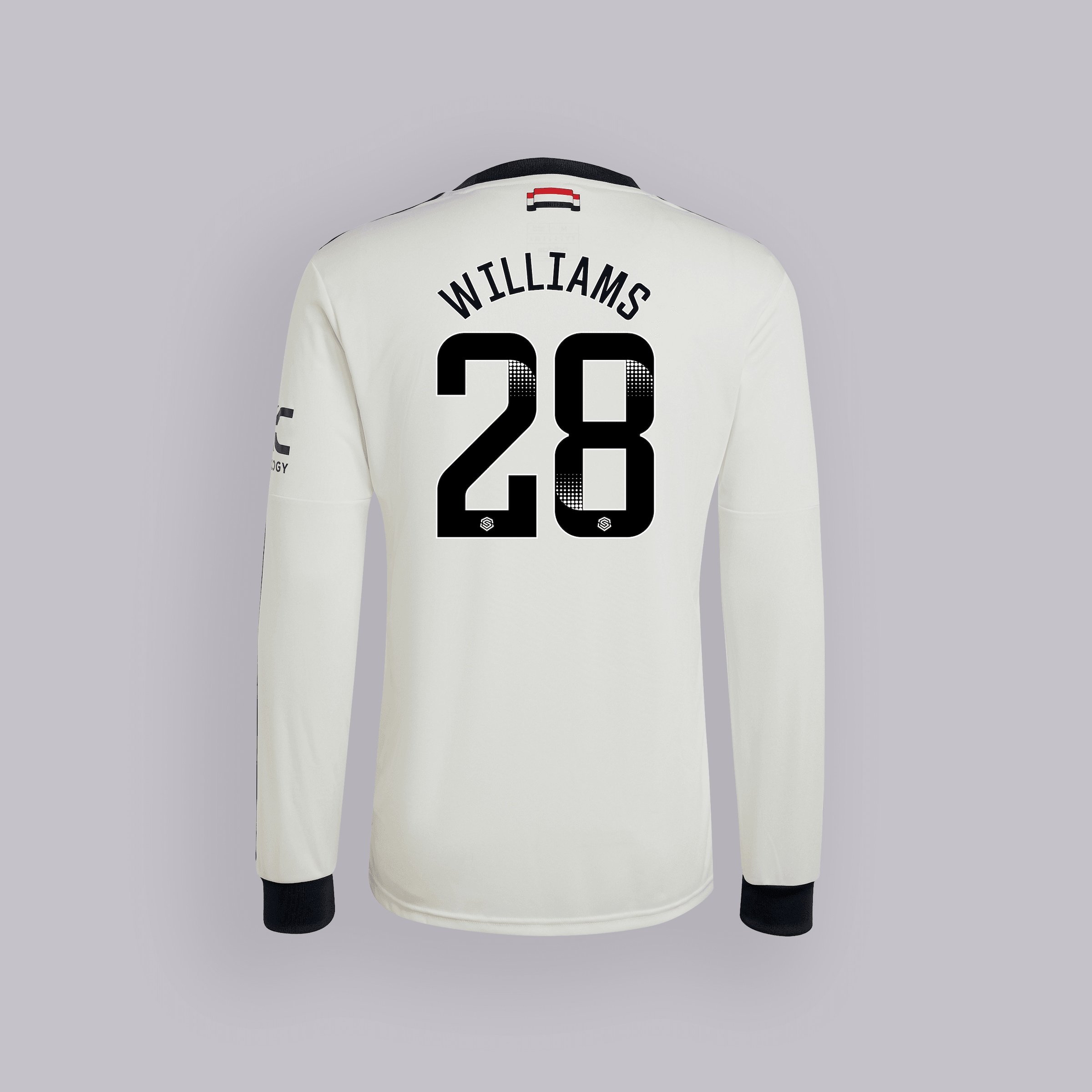 manchester united 2425 langarm third trikot – 28 rachel williams Kollektion – Exklusive Manchester United FC Trikots und Fanartikel