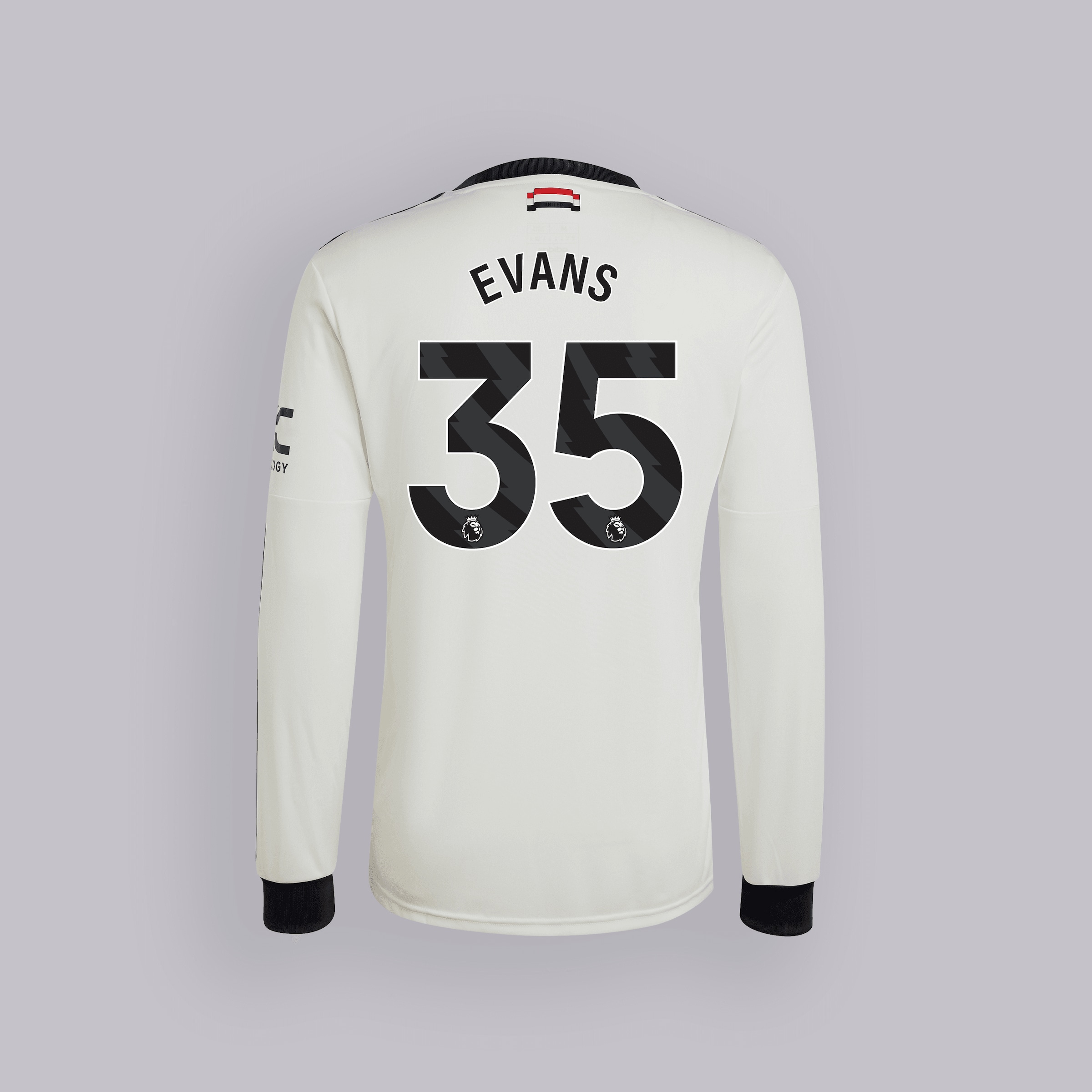 manchester united 2425 langarm third trikot – 35 jonny evans Kollektion – Exklusive Manchester United FC Trikots und Fanartikel