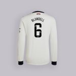 manchester united 2425 langarm third trikot – 6 hannah blundell Kollektion – Exklusive Manchester United FC Trikots und Fanartikel