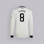 manchester united 2425 langarm third trikot – 8 grace clinton Kollektion – Exklusive Manchester United FC Trikots und Fanartikel