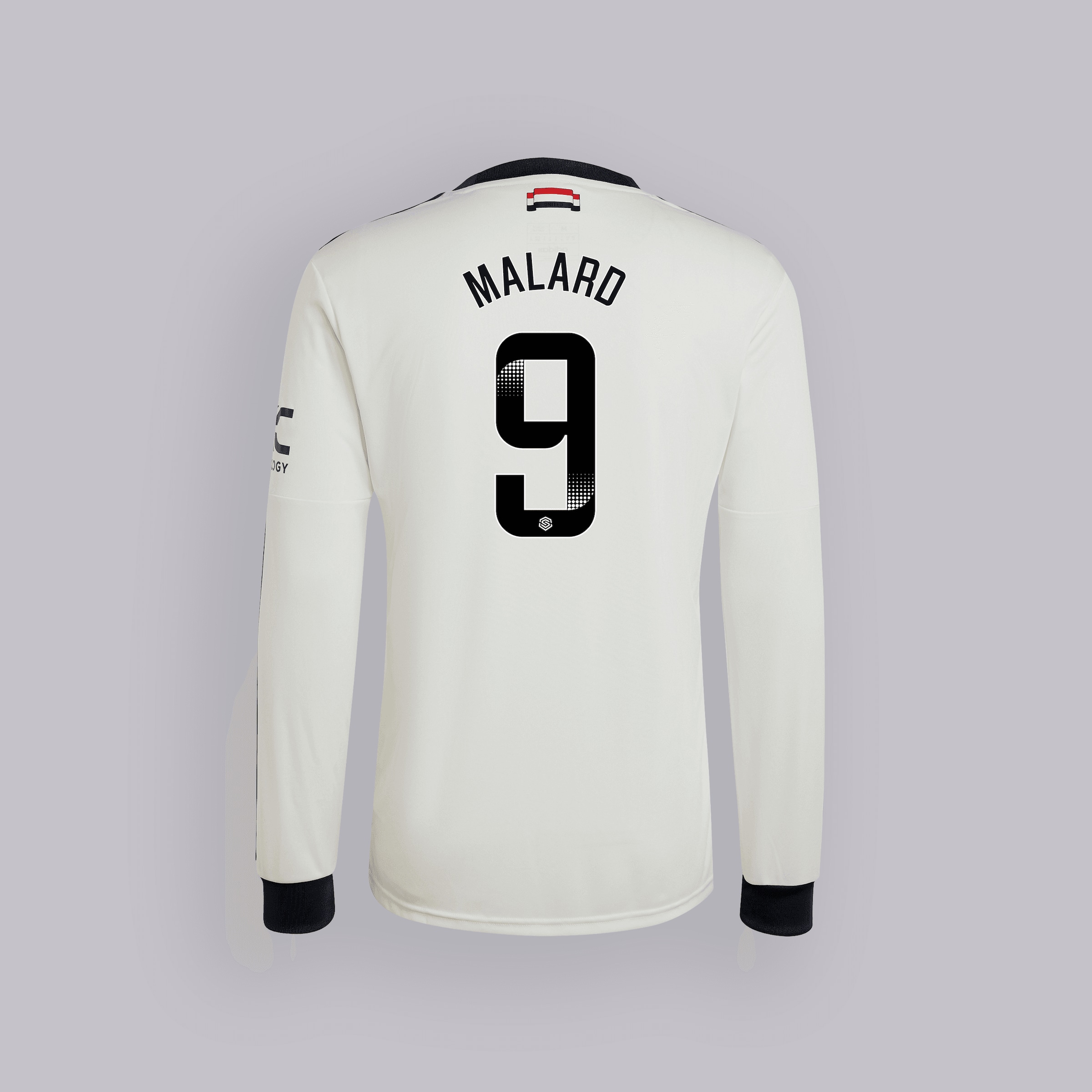 manchester united 2425 langarm third trikot – 9 melvine malard Kollektion – Exklusive Manchester United FC Trikots und Fanartikel