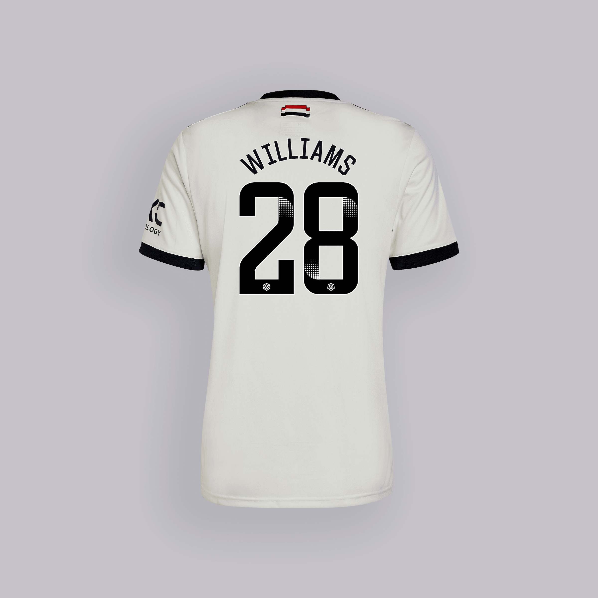 manchester united 2425 third authentic trikot – 28 rachel williams Kollektion – Exklusive Manchester United FC Trikots und Fanartikel