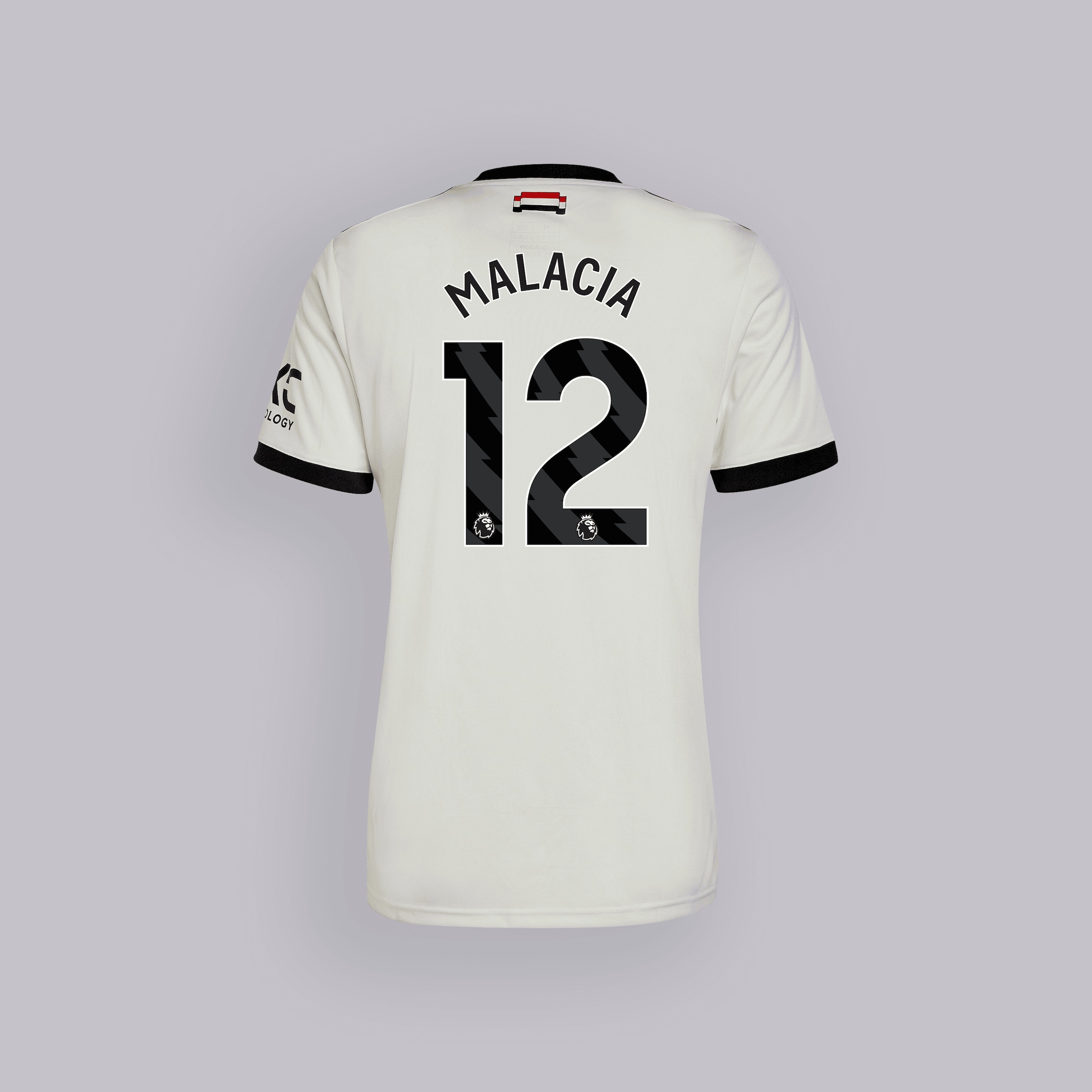 manchester united 2425 third authentic trikot damen – 12 tyrell malacia Kollektion – Exklusive Manchester United FC Trikots und Fanartikel