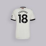 manchester united 2425 third trikot damen – 18 casemiro Kollektion – Exklusive Manchester United FC Trikots und Fanartikel