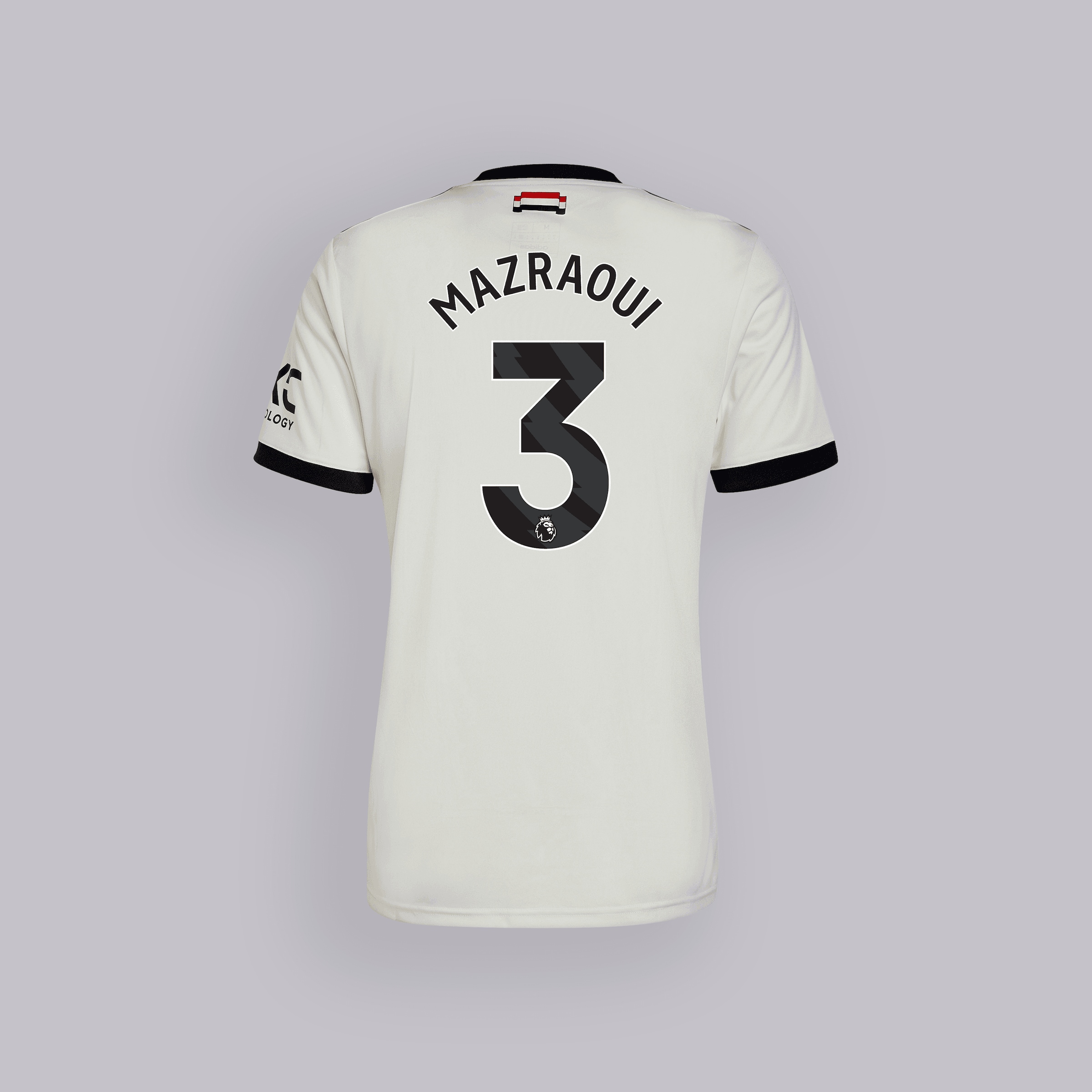 manchester united 2425 third trikot damen – 3 noussair mazraoui Kollektion – Exklusive Manchester United FC Trikots und Fanartikel