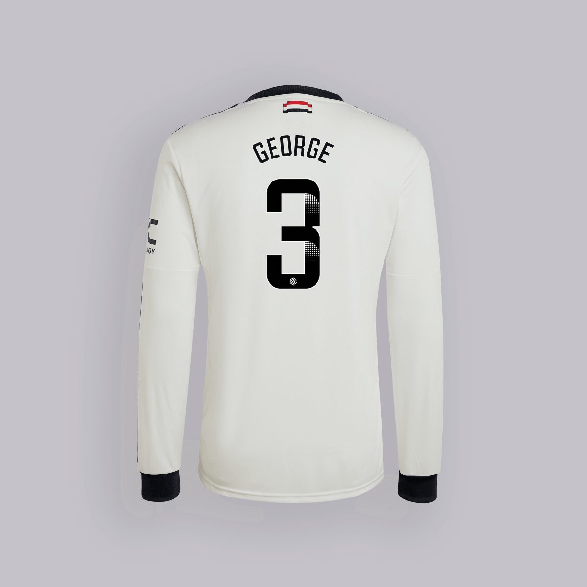manchester united home feldspielerhandschuhe – 3 gabrielle george Kollektion – Exklusive Manchester United FC Trikots und Fanartikel